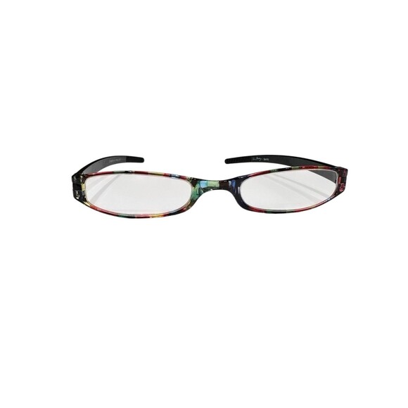 Vera Bradley Becky Frames Eyeglasses Black Multicolor Slim Symphony In Hue 33 - Picture 6 of 7